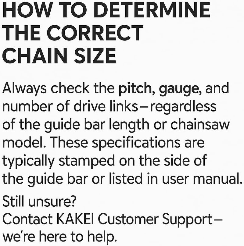 KAKEI Skiptooth 28 Inch Chainsaw Chain 3/8" Pitch .050" Gauge 93 Drive Links Fits Husqvarna X-CUT C83S - 585551293, 585550093 and More- 72EXJ093G (3 Chains) - Full Chisel - Image 2